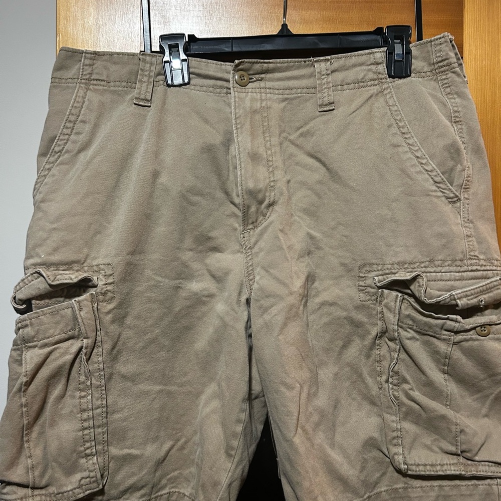 Old Navy Khaki Cargo Shorts